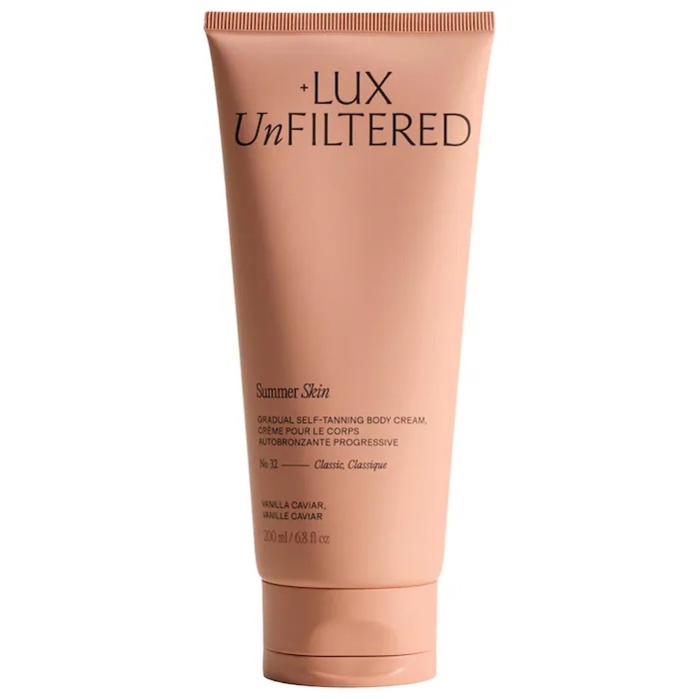Lux Unfiltered 
Summer Skin Hydrating Gradual Self-Tanning Body Cream NWB - Picture 3 of 6